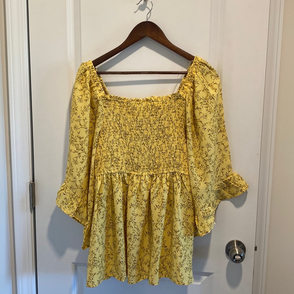 Baltic Born Julia Smocked Top - NWT!